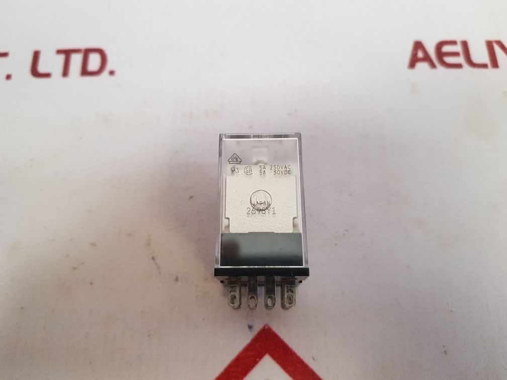 Lot of 2X OMRON MY4 Miniature Power Relay