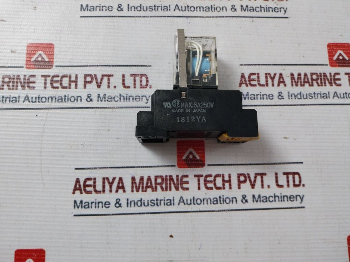 Omron My4 Relay With Socket 24Vdc