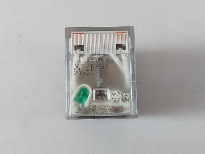 Lot of 4X OMRON MY4N-GS Relay 3A 30VDC 3A 250VAC