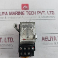 Omron My4N Miniature Power Relay With Socket Base 200/220 Vac