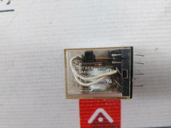 Lot of 2X OMRON MY4Z Control Relay 100/110 VDC SWB-0571.017