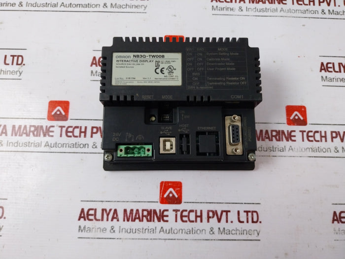 Omron Nb3q-tw00b Interactive Display Hmi Panel 24v Dc 5w Ver 1.1