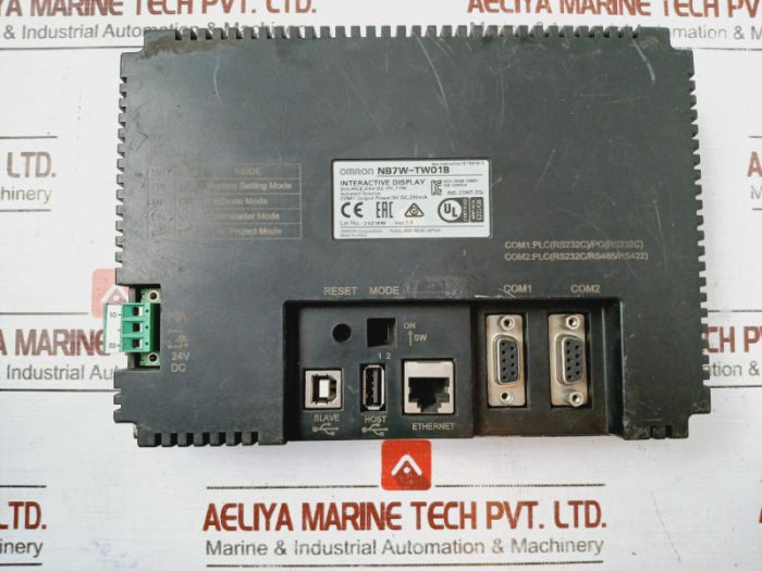 Omron Nb7W-tw01B Touch Screen Interactive Display 24V Dc 11W Ver 1.1