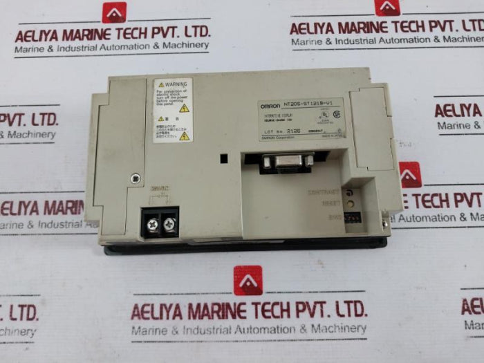 Omron Nt20S-st121B-v1 Touch Screen Interactive Display 24Vdc 10W