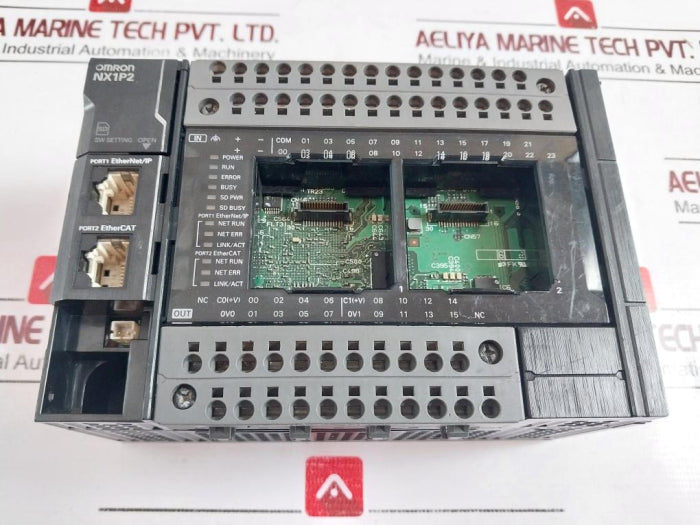 Omron Nx1P2-1040Dt1 Programmable Controller Module 24Vdc 5.8Ma 16 Points