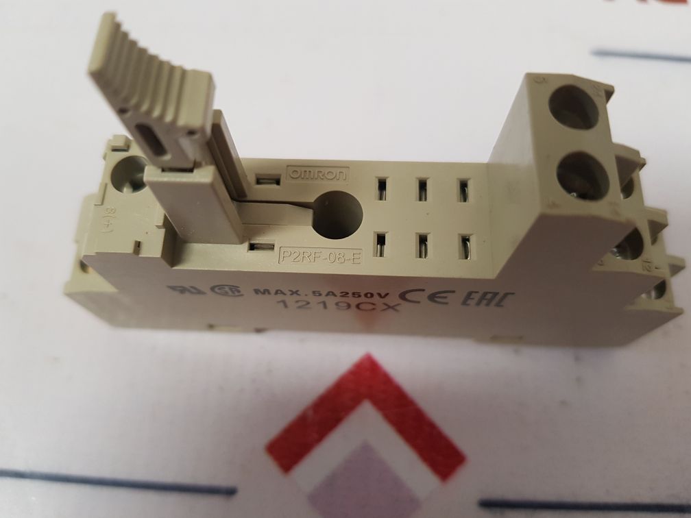 Lot Of 2X Omron P2Rf-08-e Relay Socket Base