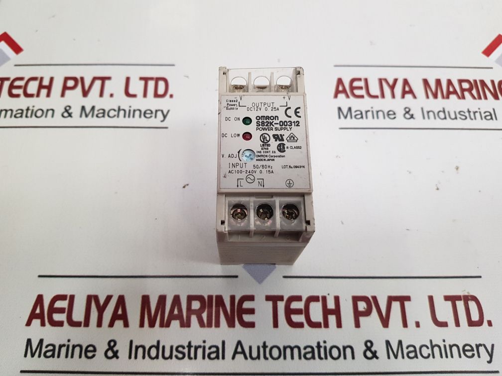 Omron S82K-00312 Power Supply