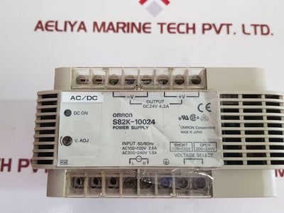 Omron S82K-10024 Power Supply Ac200-240V 1.5A