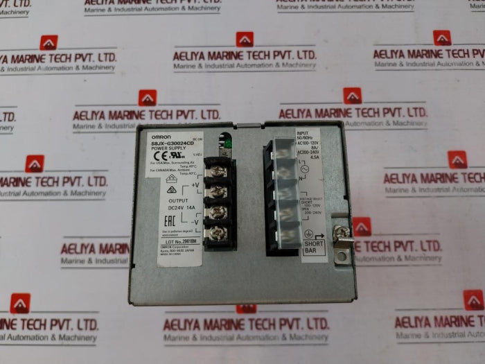 Omron S8Jx-g30024Cd Power Supply Switching 50/60Hz Ac100-120V 8A