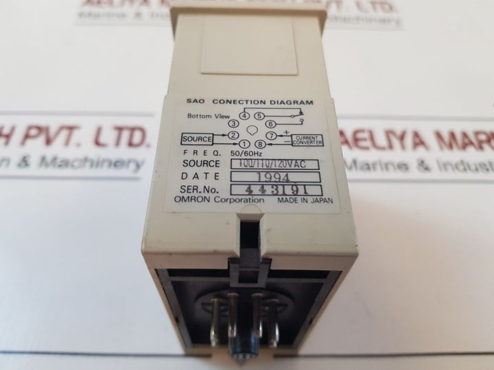 Omron sao-q1n current sensor 50/60Hz Used