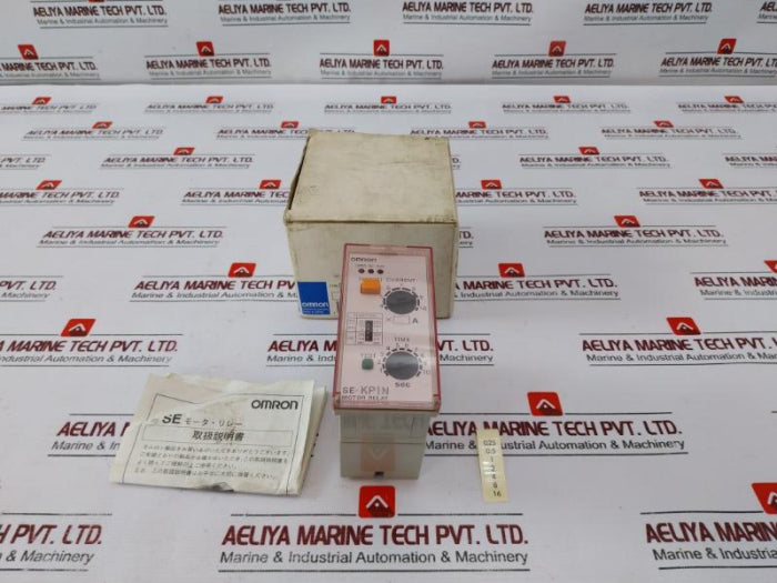 Omron Se-kp1N Motor Protective Relay 100/110/120Vac 50/60Hz