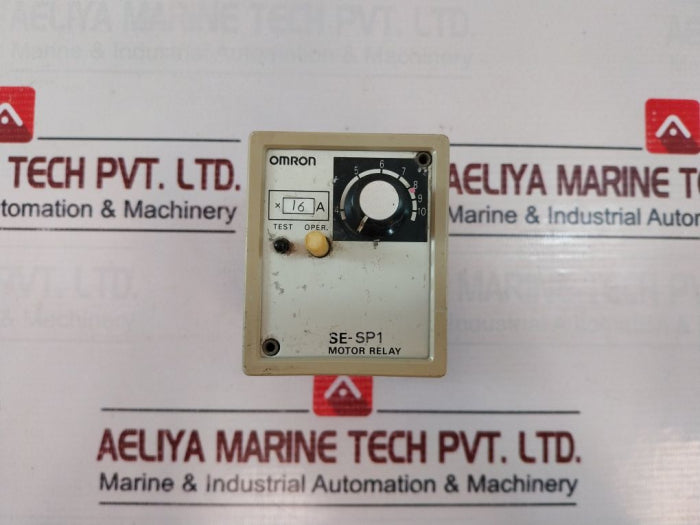 Omron Se-sp1 Motor Relay 100/110 Vac 50/60Hz