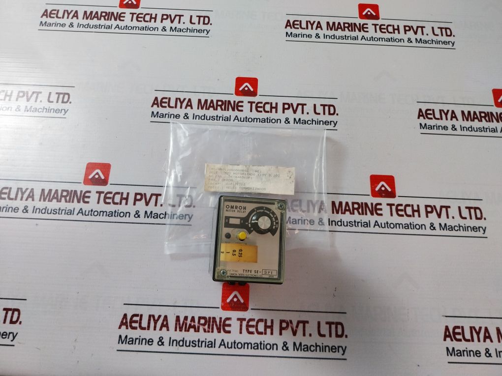 Omron Se-sp1 Motor Relay 100/110V 50/60Hz 4-10X A