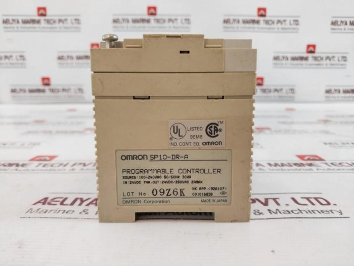 Omron Sp10-dr-a Sysmac Mini Programmable Controller 100-240V Ac