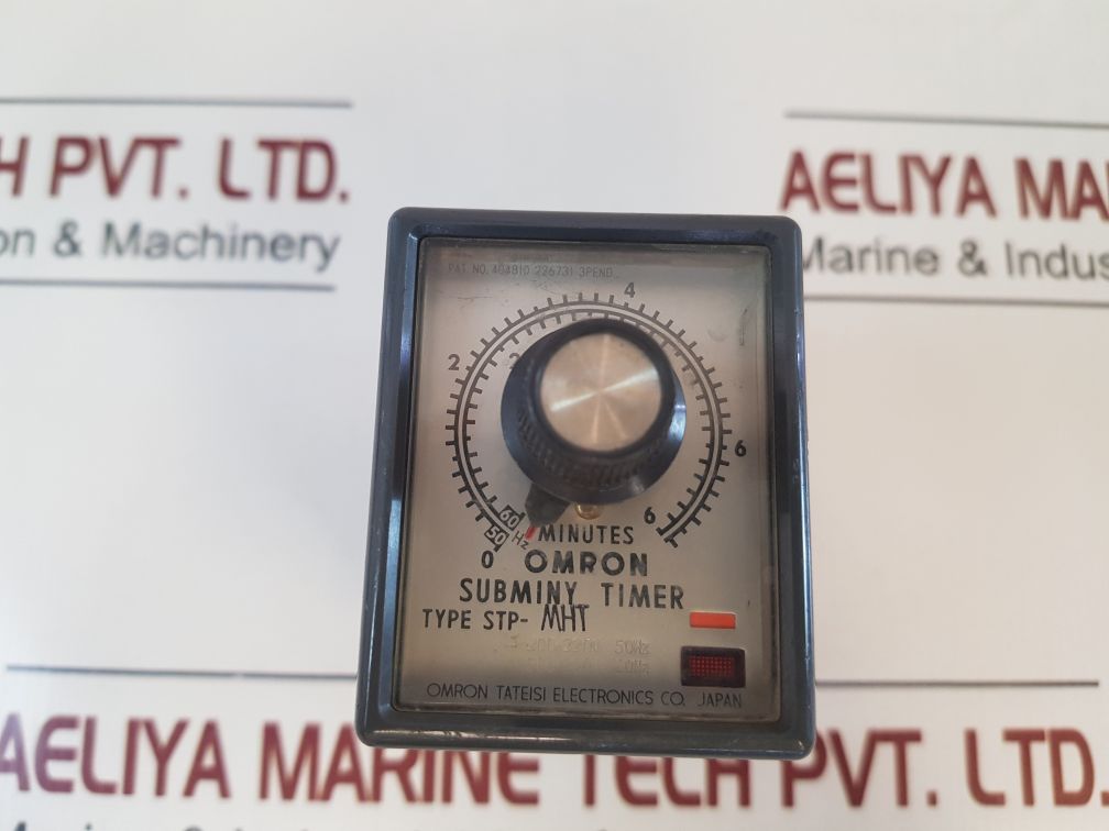 Omron Stp-mht Subminy Timer 0 To 6 Minutes 200-220V 50Hz/200-230V 60Hz