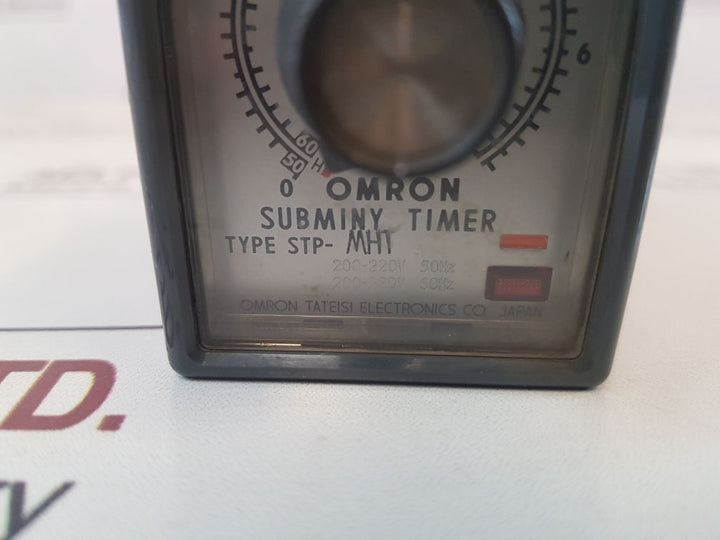 Omron Stp-mht Subminy Timer 0 To 6 Minutes 200-220V 50Hz/200-230V 60Hz