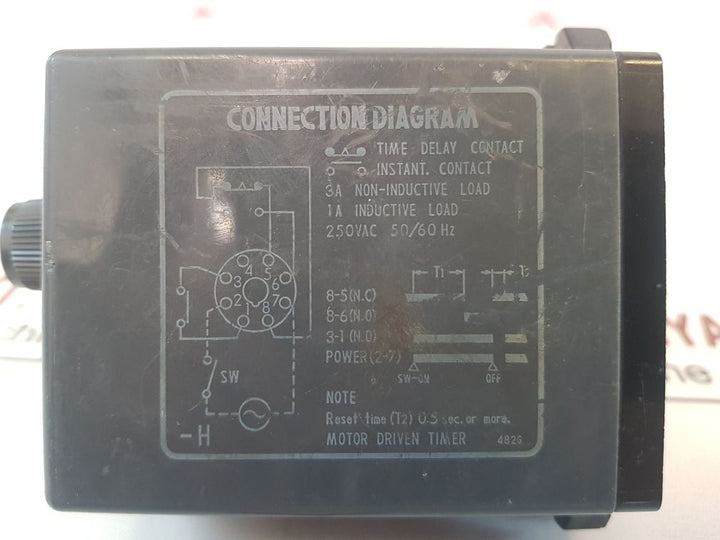 Omron Stp-mht Subminy Timer 0 To 6 Minutes 200-220V 50Hz/200-230V 60Hz