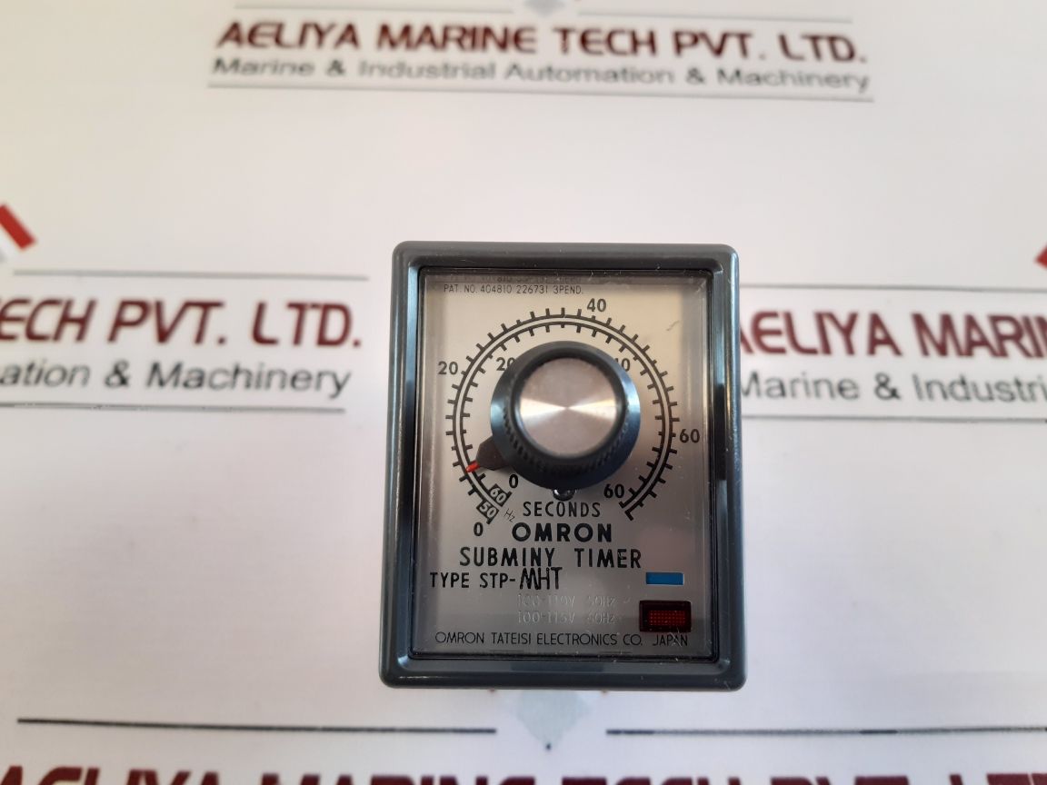 Omron Stp-mht Subminy Timer 0 To 60 Seconds