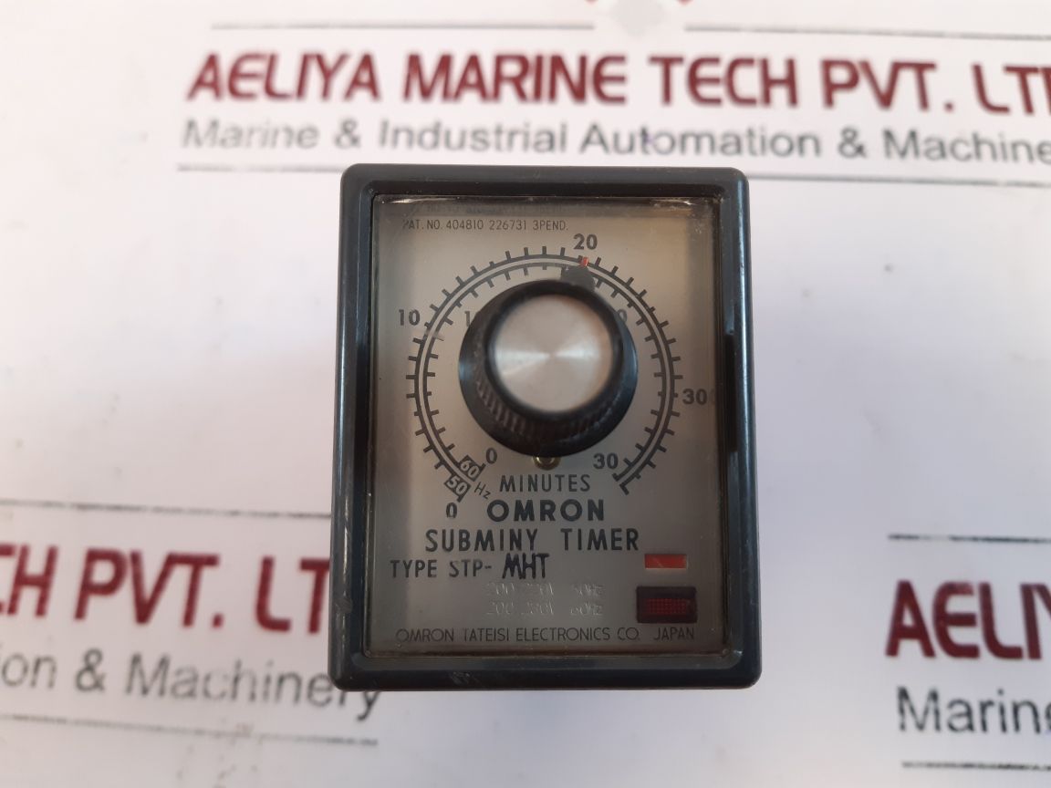 Omron Stp-mht Subminy Timer 0- 30 Min 60Hz/50Hz