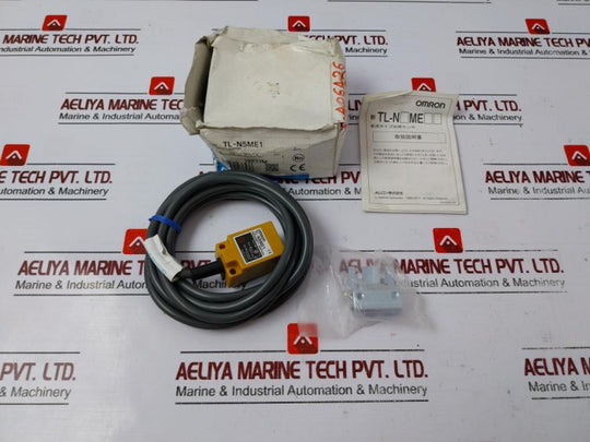 Omron Tl-n5Me1 Rectangular Standard Proximity Sensor W/ 2 Meter Cable, 10 To 30Vdc