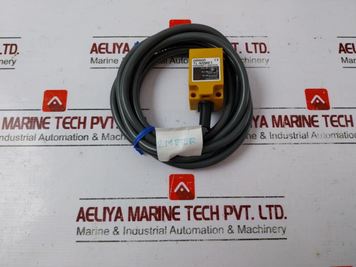 Omron Tl-n5Me1 Rectangular Standard Proximity Sensor W/ 2 Meter Cable, 10 To 30Vdc