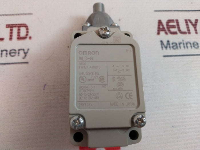 Omron Wld-g Limit Switch Ip67 250Vac