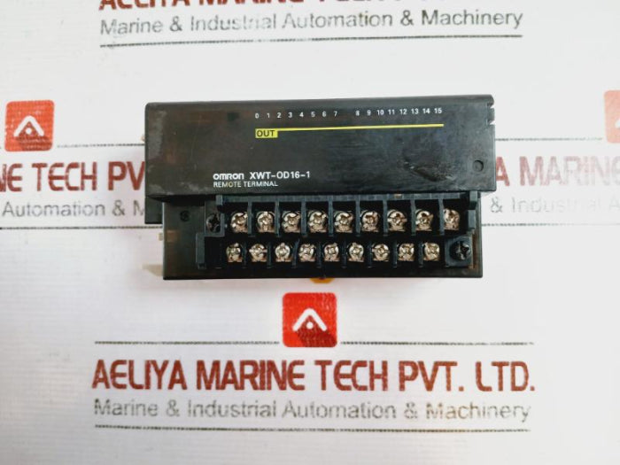 Omron Xwt-od16-1 16 Solid State Position Interface Output Terminal Block