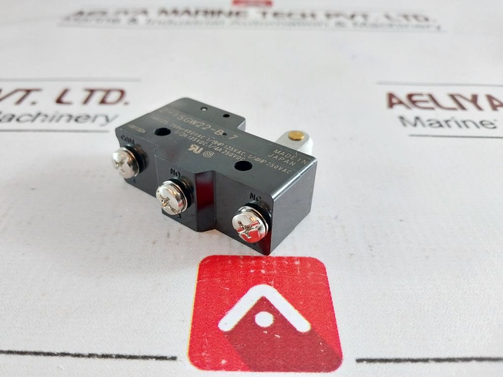 Lot of 3X Omron Z-15GW22-B7 Micro Switch 15A 125, 250 OR 480VAC