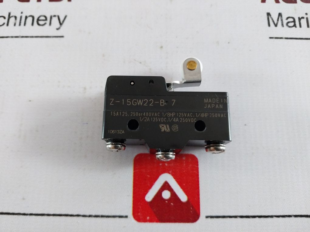 Lot of 3X Omron Z-15GW22-B7 Micro Switch 15A 125, 250 OR 480VAC
