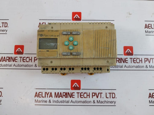 Omron Zen-20C1Ar-a-v1 Cpu Unit Ac100-240V