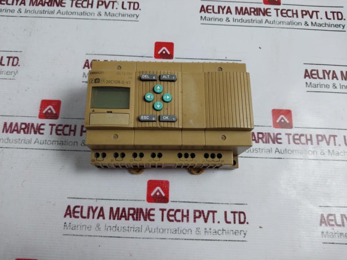 Omron Zen-20c1dr-d-v2 Cpu Unit 12-24v Dc 5w Output 8a 250v Ac