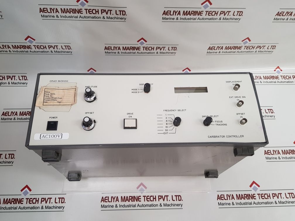 Ono Sokki 0104140760 Caribrator Controller