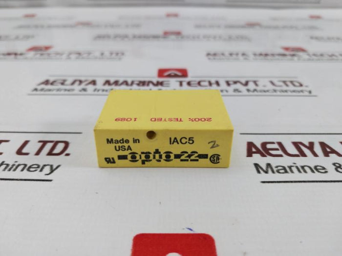 Opto 22 Iac5 Relay Input Module