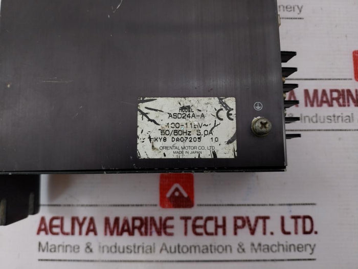 Oriental Motor Asd24A-a Vexta Driver Cn4 I/O 100-115V 5.0A 50/60Hz