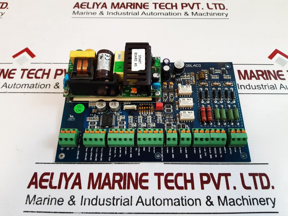 Orlaco Orl537-d Pcb Module 100-240V/Ac 2809