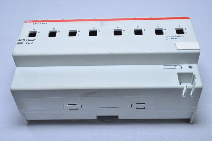 Abb i-bus® knx sa/s 8.10.1 switch actuator, 8-fold, 10 ax, mdrc