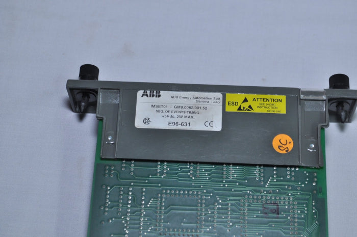 Abb imset01 sequence of event timekeeper module