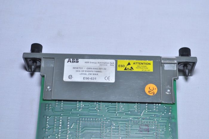 Abb imset01 sequence of event timekeeper module