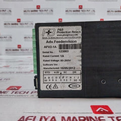 P&B Protection Relays Afv2-1A Advanced Feeder Vision 1A, 80-265V, 4-20Ma Output