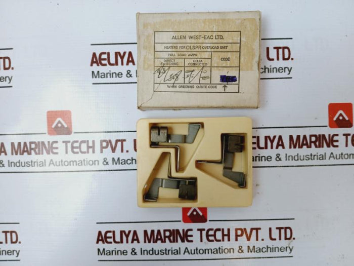 Pack Of 3X Allen West-eac Zh Heaters For Olspr Overload Unit