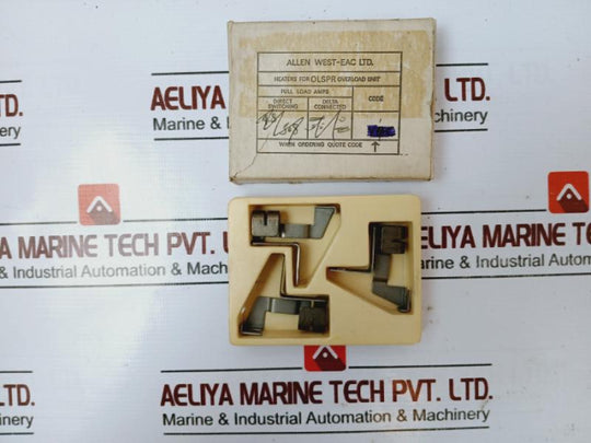 Pack Of 3X Allen West-eac Zh Heaters For Olspr Overload Unit