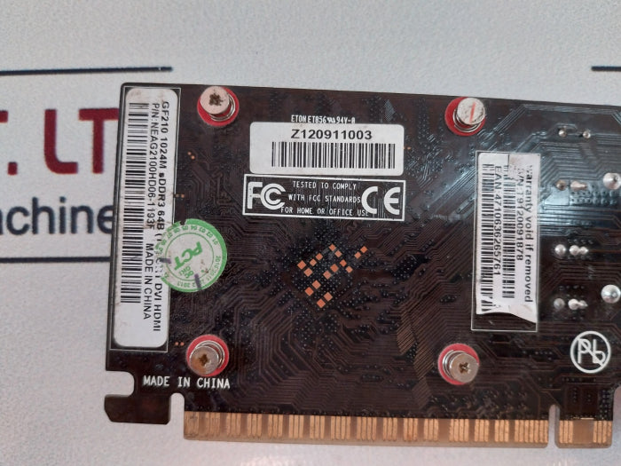 Palit Neag2100hd06-1193f Hdmi Pcie Graphics Card 94v-0