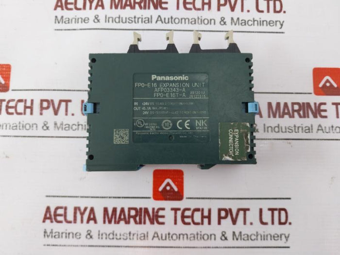 Panasonic Fp0-e16T Expansion Module Afp03343-a Class 2 Circuit Only/Ul508