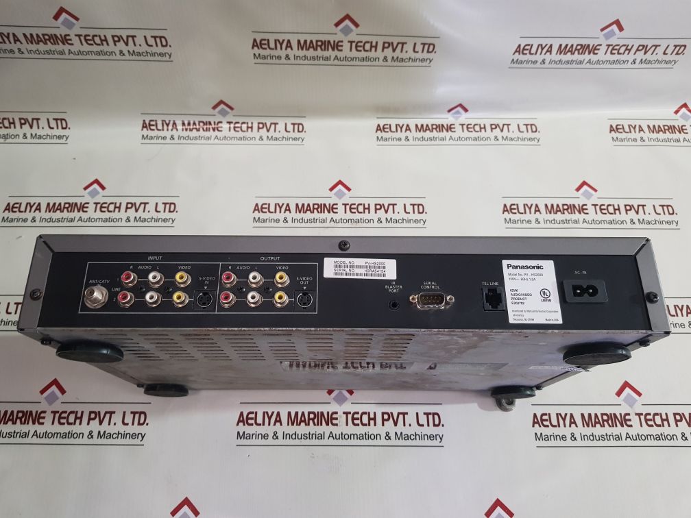 Panasonic Pv-hs2000 Hard Disk Recorder