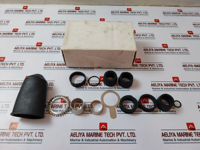 Pap4140Monk12345 M40 Nickel Finished Brass Cable Gland Kit