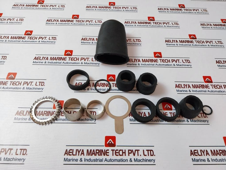 Pap4140Monk12345 M40 Nickel Finished Brass Cable Gland Kit