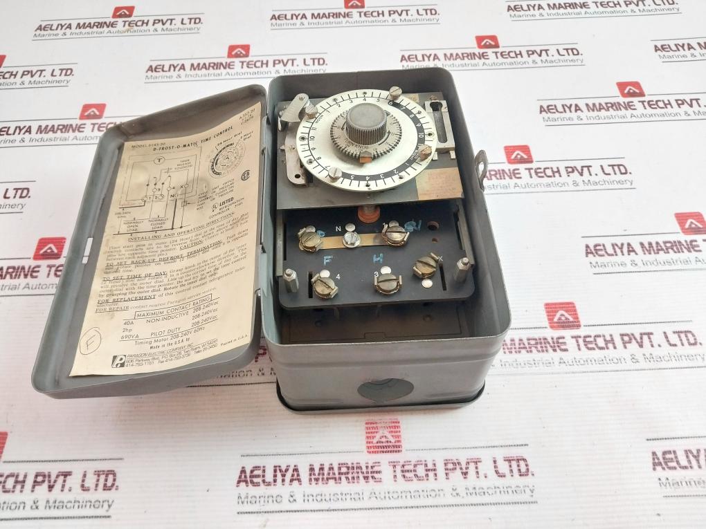 Paragon 8145-20 Defrost Control Timer 40A 208-240Vac