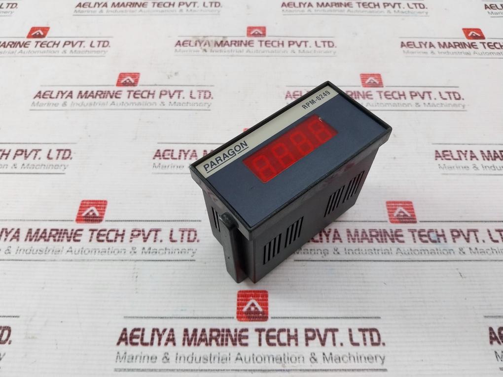 Paragon Rpm-0249 Rpm Indicator 90 To 250 Vac/Dc