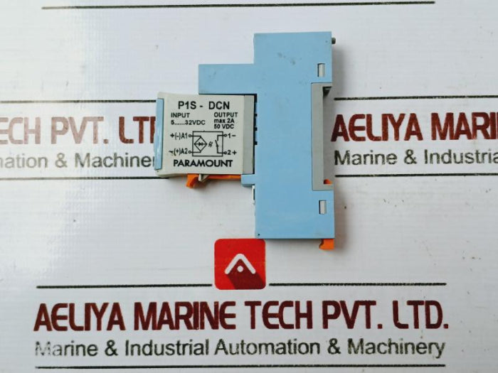 Paramount P1S-dcn Voltage Relay With Base 10A/250Vac Max 2A 50Vdc