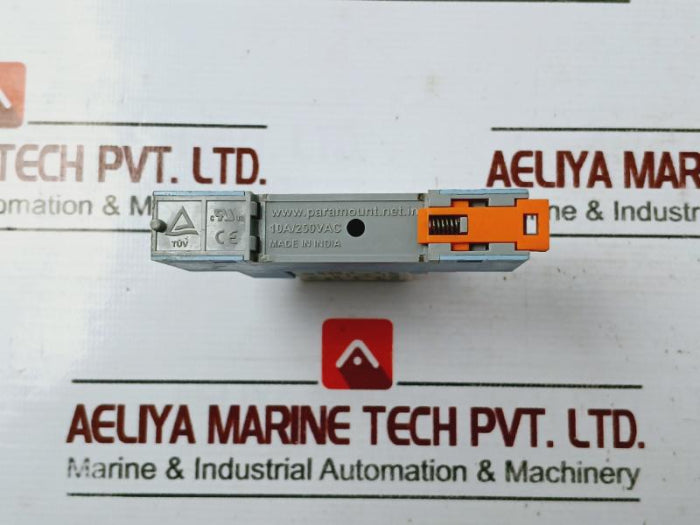 Paramount P1S-dcn Voltage Relay With Base 10A/250Vac Max 2A 50Vdc
